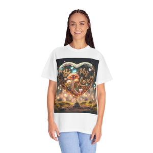 Mushroom Love Whimsical Shroom Dreams Tee: Embrace Nature's Magic Be My Love